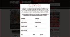 Desktop Screenshot of business2businessonline.com